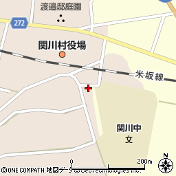 新潟県岩船郡関川村下関1083周辺の地図