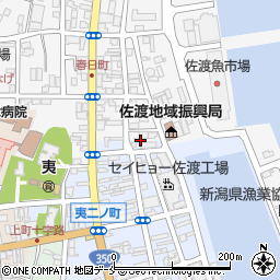 新潟県佐渡市春日1周辺の地図