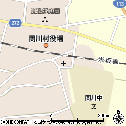 新潟県岩船郡関川村下関1058周辺の地図