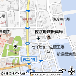 新潟県佐渡市春日3周辺の地図