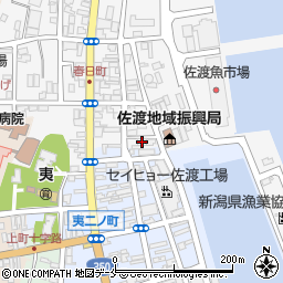 新潟県佐渡市春日5周辺の地図
