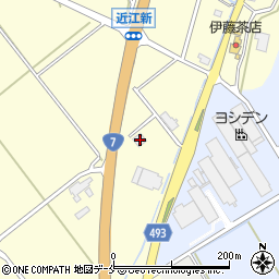 新潟県胎内市近江新210-3周辺の地図