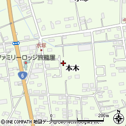 宮城県亘理郡亘理町逢隈中泉本木8-29周辺の地図