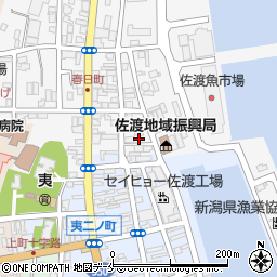 新潟県佐渡市春日10周辺の地図