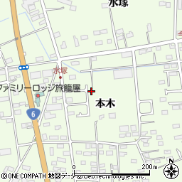 宮城県亘理郡亘理町逢隈中泉本木8-30周辺の地図