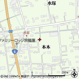 宮城県亘理郡亘理町逢隈中泉本木8-31周辺の地図