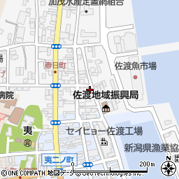 新潟県佐渡市春日28周辺の地図
