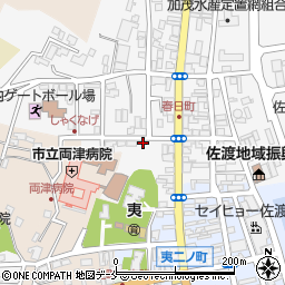 新潟県佐渡市春日1134-20周辺の地図