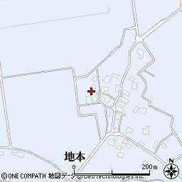 新潟県胎内市地本389周辺の地図