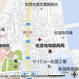 新潟県佐渡市春日30周辺の地図