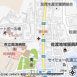 新潟県佐渡市春日143周辺の地図