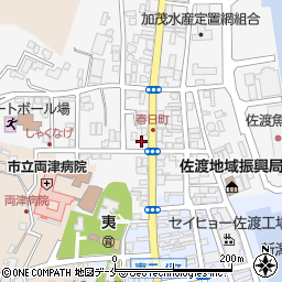 新潟県佐渡市春日146周辺の地図