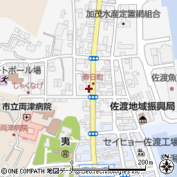 新潟県佐渡市春日149周辺の地図