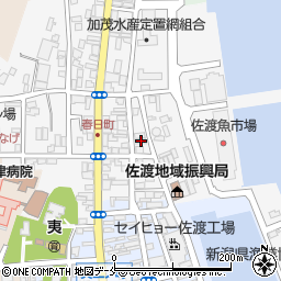 新潟県佐渡市春日31周辺の地図