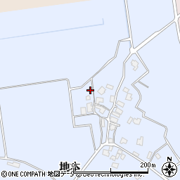 新潟県胎内市地本391周辺の地図