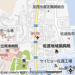 新潟県佐渡市春日86周辺の地図