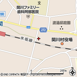 新潟県岩船郡関川村下関1周辺の地図