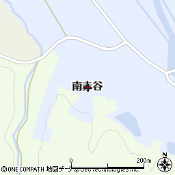 新潟県岩船郡関川村南赤谷周辺の地図