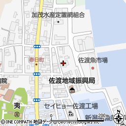 新潟県佐渡市春日183周辺の地図