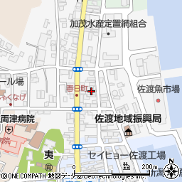 新潟県佐渡市春日80周辺の地図