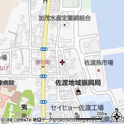新潟県佐渡市春日34周辺の地図