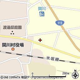村上警察署下関交番周辺の地図