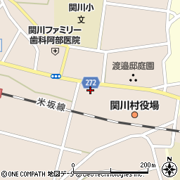 新潟県岩船郡関川村下関917周辺の地図