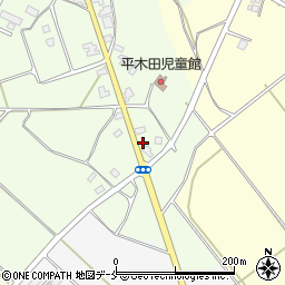 新潟県胎内市平木田1355周辺の地図