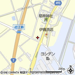 新潟県胎内市近江新209周辺の地図