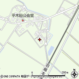 新潟県胎内市平木田213周辺の地図