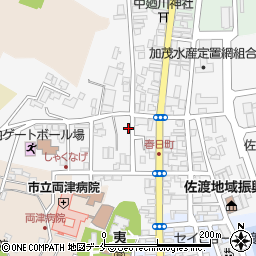 新潟県佐渡市春日171周辺の地図