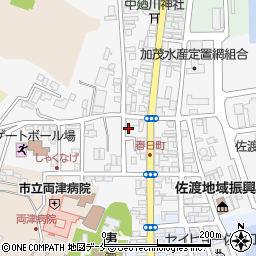 新潟県佐渡市春日162周辺の地図