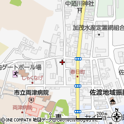 新潟県佐渡市春日170周辺の地図