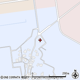 新潟県胎内市地本1017周辺の地図
