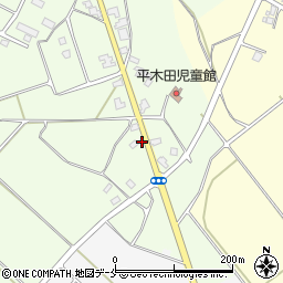 新潟県胎内市平木田1348周辺の地図
