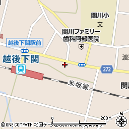 新潟県岩船郡関川村下関925周辺の地図