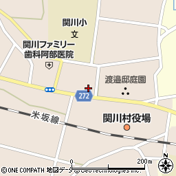 新潟県岩船郡関川村下関896周辺の地図