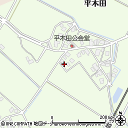 新潟県胎内市平木田415周辺の地図