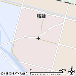 新潟県岩船郡関川村勝蔵5周辺の地図