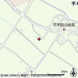 新潟県胎内市平木田453周辺の地図