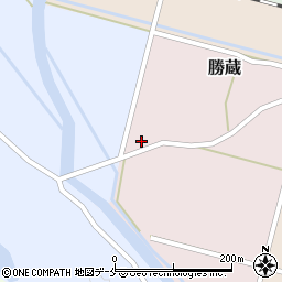 新潟県岩船郡関川村勝蔵6周辺の地図
