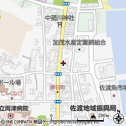 新潟県佐渡市春日51周辺の地図