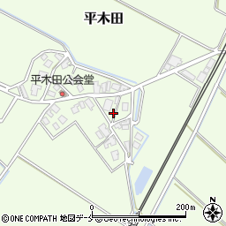 新潟県胎内市平木田1212周辺の地図