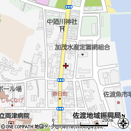 新潟県佐渡市春日49周辺の地図