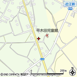 新潟県胎内市平木田1438周辺の地図