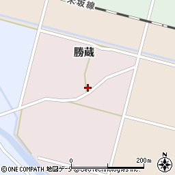 新潟県岩船郡関川村勝蔵21周辺の地図