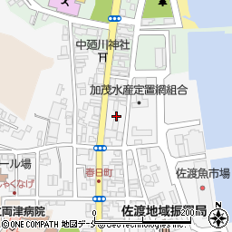 新潟県佐渡市春日44周辺の地図