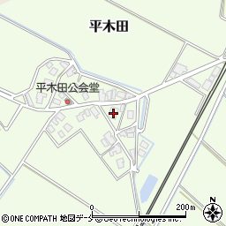 新潟県胎内市平木田1211周辺の地図