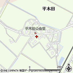 新潟県胎内市平木田431周辺の地図