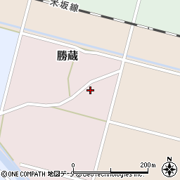 新潟県岩船郡関川村勝蔵13周辺の地図